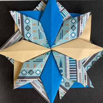 Origami pattern